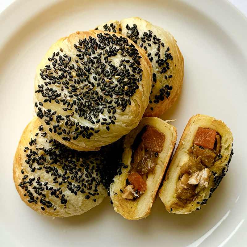 Japanese Chicken Curry Pastry