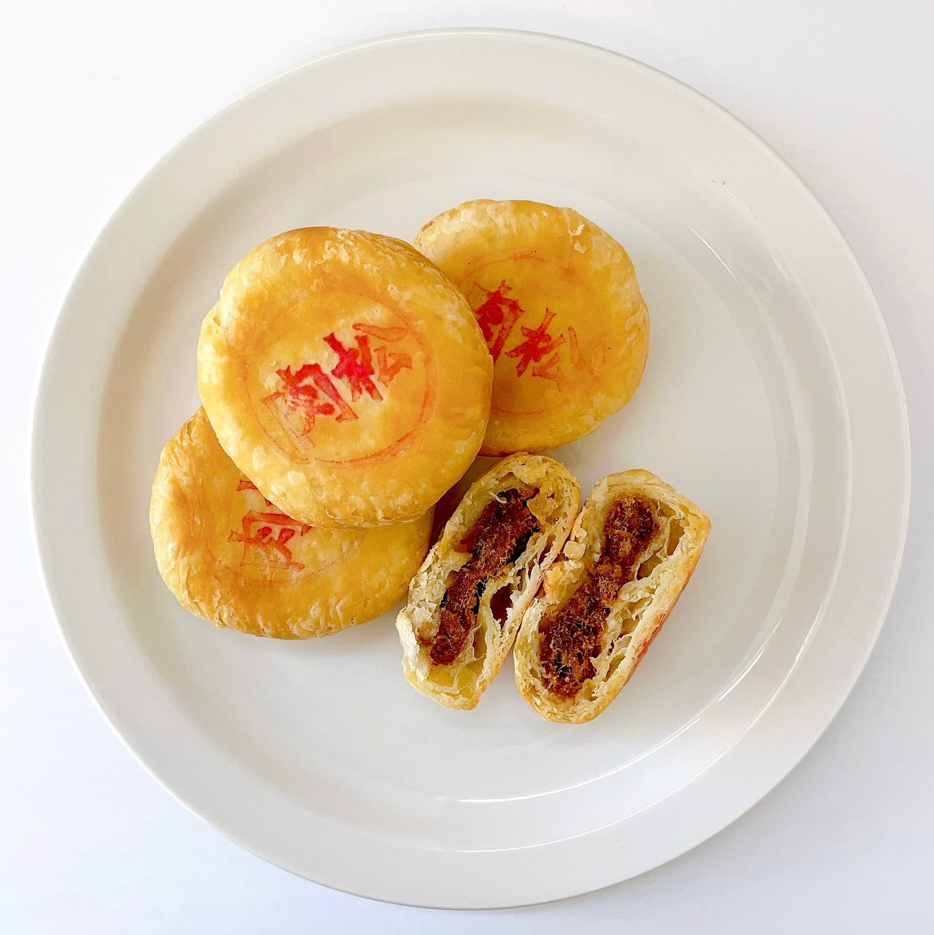 肉松蛋黄月饼 (6 pcs)